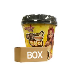 시크릿쥬쥬 짜장떡볶이 컵 120g x 30개 1박스/컵떡볶이/즉석떡볶이 식품 > 가공/즉석식품 즉석밥/간편조리 국물떡볶이, 1