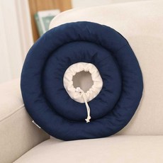 두유레디 강아지 넥카라 방수 순면 오리지날, 깊은바다(순면), 1개