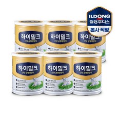 후디스 하이밀크 산양 균형영양식 600g 6캔, 6개