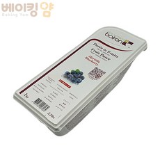 베이킹얌 브아롱블루베리냉동퓨레 1kg +아이스박스 포함