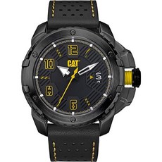 CAT Construct Men Watch 48mm case Stainless Steel case Leather or Stainless Steel Strap