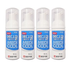 일양약품 뉴 메디쿨 거품치약, 4개, 50ml