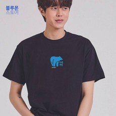 베어 Polar bear 여성스러운티셔츠 포켓반팔티 예쁜반티 딸과커플룩 여름커플옷