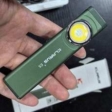 Klarus E5 COB 손전등 후레쉬 마그네틱 듀얼 라이트 470 루멘 토치 8 가지 조명 모드 USB C 충전, Green, 1개