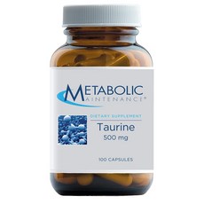 메타볼릭 타우린 100정 Metabolic Maintenance Taurine - Pure 500mg Supplement to Support a Calm Relax, 1개