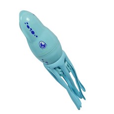 고양이 로봇장난감 넥스테이크 문어 목욕 수영 수영장 시뮬레이션 욕조 조명 녹색, Light Blue, 1개