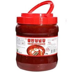 뉴그린 쫄면양념장 2kg x 1개, 상세페이지 참조