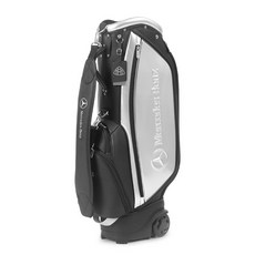 경량 골프백 바퀴 선수용 벤츠 골프클럽 남성캐디백 호환 지원, 3. 블랙 실버
