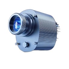 고보 조명 라이트 간판 빔 광고 업소 LED 야간 매장, 40W 방수 리모컨 포함, 1개