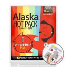 알래스카 흔드는핫팩 국산 핫팩 100g 30매+파우치, 30매