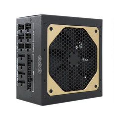 GLOTRENDS PW1000W ATX 1000W 완전 모듈식 PC 전원 공급 장치 코드 없음 80 플러스 브론즈 인증 120mm 팬