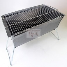 바구스 [규촌키친] 사각 그릴 소 중 대 (가정용 바베큐 숯불바베큐 캠핑 펜션), 1개, 대BG-103