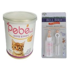 벨버드 젖병 고양이젖병 + 페베 고양이분유120g, 120g