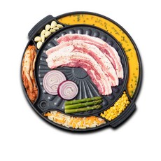 캡스톤 투게더 멀티 불판 37cm / 캠핑용품 / BBQ / 계란찜 / 나눔불판, 1개