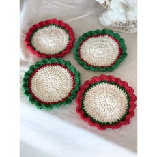 코바늘티코스터완제품