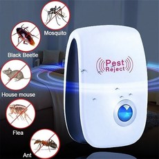 전자 곤충 퇴치제 초음파 모기 방지 쥐 바퀴벌레 해충 거부 구충제 가정용 마우스 방제, 01 pest reject_01 미국