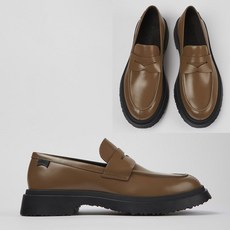 캠퍼 남성 월든 Walden 가죽 로퍼 구두 신발 Dark brown