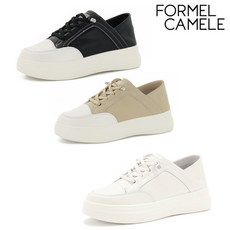 포멜카멜레 FORMEL CAMELE 천연가죽 밴딩 스니커즈 FIY1F1SW004 298781