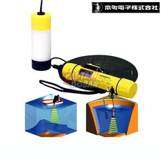 HONDEX 포터블 측심기 PS-7FL 수심계 휴대용 수심측량기 디지털 사운딩, PS-7FL(425-0454), 1개 - ps7fl