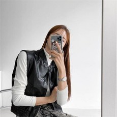 가죽베스트