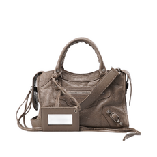 BALENCIAGA [빈티지] 브라운 클래식 시티 미니 토트백 PC0273 BA00 464