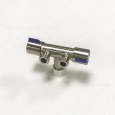 계림 청소 일진 2 출 앵글밸브 단 춥다 수도꼭지, 투웨이 앵글밸브 （도매 단가 15.5