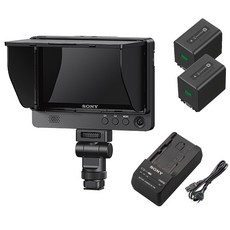 소니정품 CLM-FHD5 프리뷰 모니터+NP-FV70A 배터리 2개+ BC-TRV 충전기 공식대리점, 1개