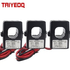분할 코어 전류 변압기 클램프 CT 센서 KCT-24 전류 센서 100A 200A 300A 400A CT 3 개, 3PCS 300 (1A), 1개