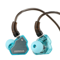 7hz Zero2 이어폰 제로투 이어폰 7hz x Crinacle 인이어 이어버드, 블루(zero2)이어폰