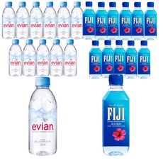 에비앙330mlx12p+피지330mlx12p (1박스), 330ml, 1세트