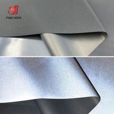 PU 반사 열 전달 비닐 필름 회색 및 무지개 HTV 다리미 티셔츠 제작 디자인 DIY 의류 원단 가방 장식