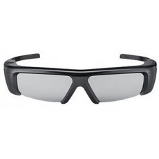 Samsung SSG-3100GB 3D 액티브 안경 - 검은색(2011년 3D TV와만 호환), 단일옵션