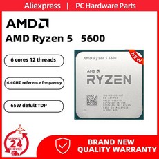 AMD Ryzen 5 5600 CPU 6 코어 12 스레드 R5 5600 3.5GHz AM4 프로세서 B550 Arous 엘리트 마더보드용 7NM, 01 CHINA - amd라이젠5600