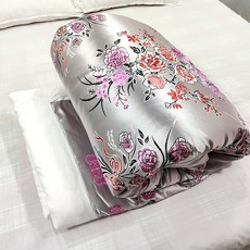 골드실크이불커버