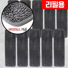 미소진몰 밀대 리필용 패드 바이어스 10장, 1세트