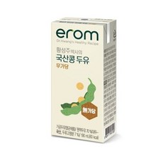 이롬 황성주 박사의 국산콩 두유 무가당, 190ml, 10개