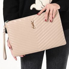 [Saint Laurent][럭스앤홀릭] 생로랑 440222 CWU01 9607 20F 여성클러치백