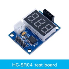 초음파센서 HC-SR04 세계 초음파 검출기 거리 측정 모듈 HC 센서, 02 HC-SR04 test board