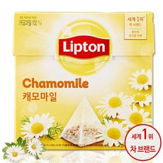 립톤 캐모마일 허브티, 1.2g, 10개입, 3개