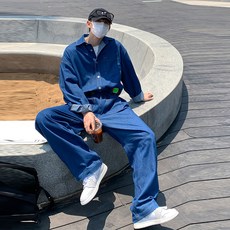 남성청점프슈트