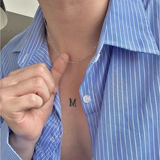 silvers 남자 써지컬 체인 목걸이