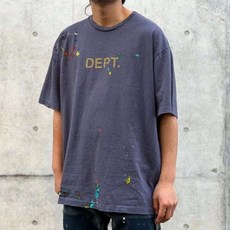 gallery dept 뎁 로고 핸드페인트 티셔츠 갤러리디파트먼트