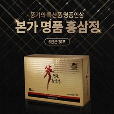 풍기인삼제조원 본가명품홍삼정, 10g, 30개입