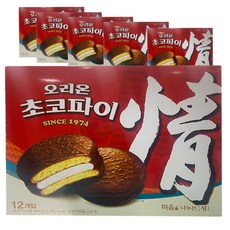 오리온 초코파이 정, 468g, 6개