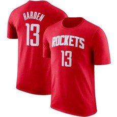 ROCKETS13 제임스하든 휴스턴로케츠 NBA 반팔 티 셔츠 농구 빅사이즈 스웻 슈팅 져지 웜업 저지 유니폼