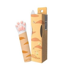 CATISS Cat Palm Lip Balm Natural & Organic Moisturize Lip- Honey Flavor 0.1 Ounce, One Color_One Size, One Color