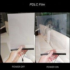 PDLC필름 SUNICE스마트 필름 윈도우 도어 테스트 샘플 cm x 전환 가능 전기 화이트블랙그레이 불투명 접착 PDLC, [03] White, 1개