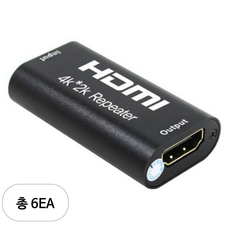 엠비에프 4K x 2K HDMI 리피터, 6개, MBF-HDMIEXT60