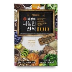 엄마사랑 이경제 더힘찬 선식 100 30g X 10포 1통 선식 영양식 건강보조식