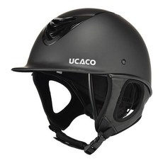 승마용품 승마 모자 조절 가능한 승마 헬멧 좋은 공기 투과성 승마 헬멧, Black L, 1개